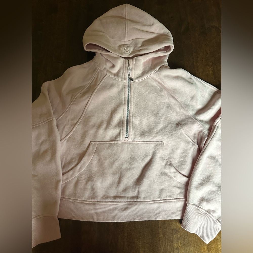 Lululemon Oversized Half-Zip Hoodie XL / XXL Pink Athleisure Outdoor‎ 💕